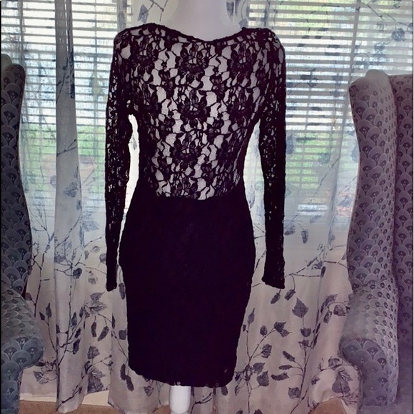 ALONDRA BLACK BRESS STRECH SZ L - Picture 2 of 8